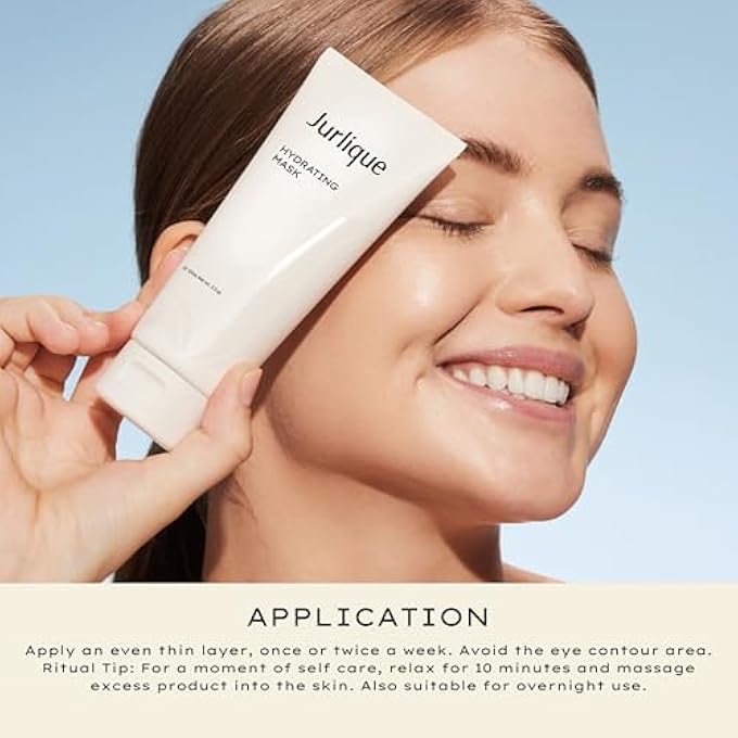Jurlique . HYDRATING MASK- 100ML | FACIAL MASK FOR WOMEN & MEN | FOR DRY SKIN | BEAUTY SKINCARE PRODUCT FOR FACE | FOR SOFT, RADIANT & HYDRATED SKIN | AUSTRALIAN MADE NATURAL-BASED SKINCARE - Image 4